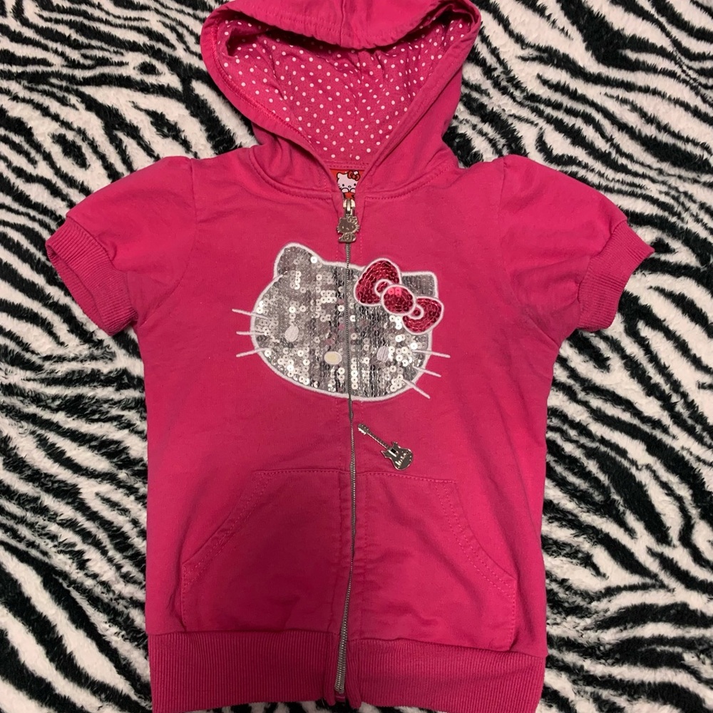 hello kitty zip up